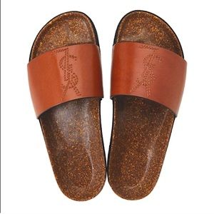 Saint Laurent Women’s Logo Slide Sandal Set